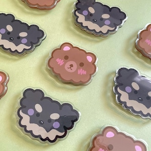 Dog and Bear Cute Animal Phone Grips