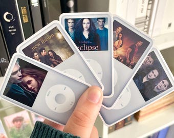IPod Y2K Twilight Inspired Waterproof Stickers