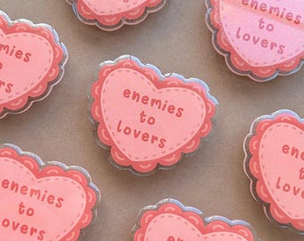 Funda para teléfono y Kindle con purpurina inspirada en romance literario de enemigos a amantes