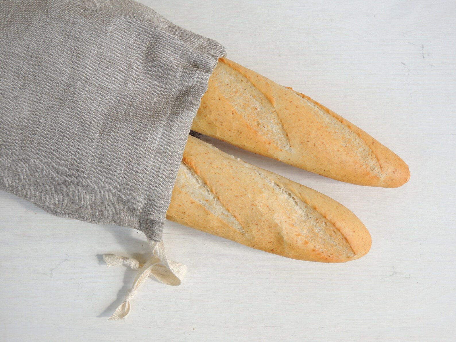 Linen Bread Bags Baguettes Bag Bakery Bread Bags Eco Friendly Etsy