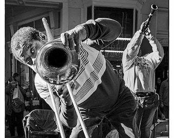 Jazz Musician // Fine Art Photograph // New Orleans // NOLA // Street Perfomer // Christmas Gift