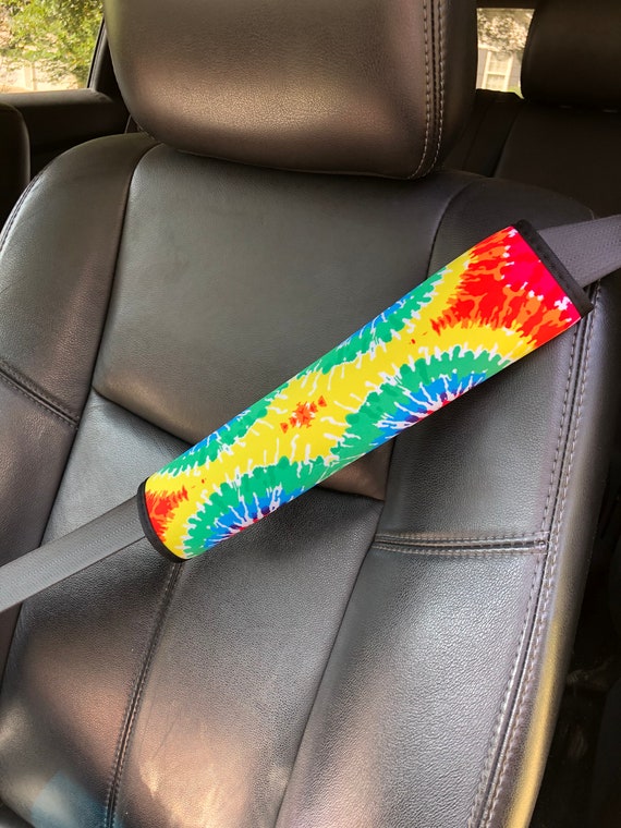 Tye Dye Seat Belt Pads Protectors Tye Dye Car Accessories Tye Etsy