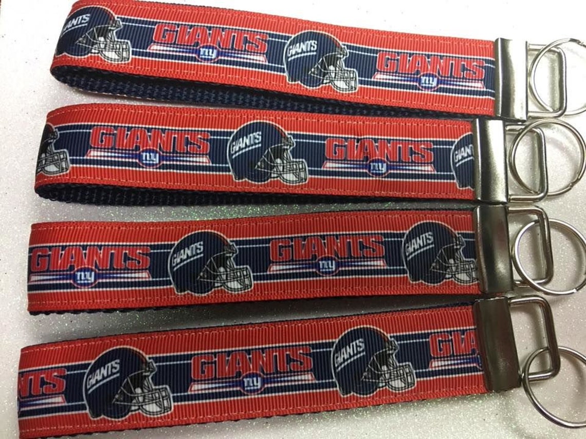 New York Giants Keychain 4 Styles Free Charms New York Etsy