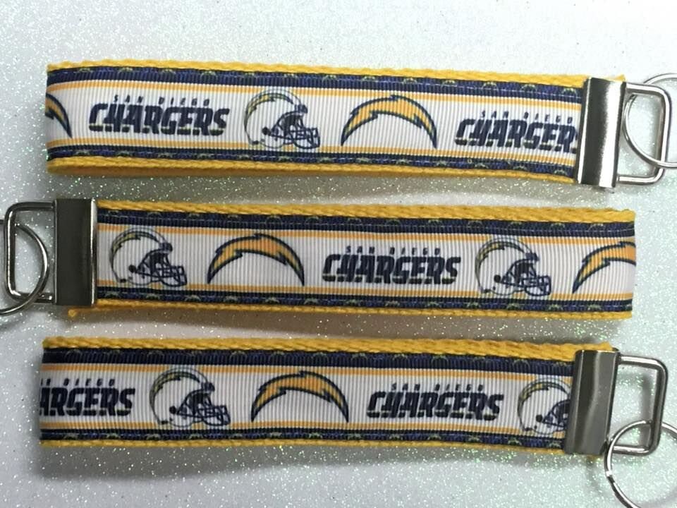 Los Angeles Chargers Keychain 3 Styles Free Charms Los Etsy