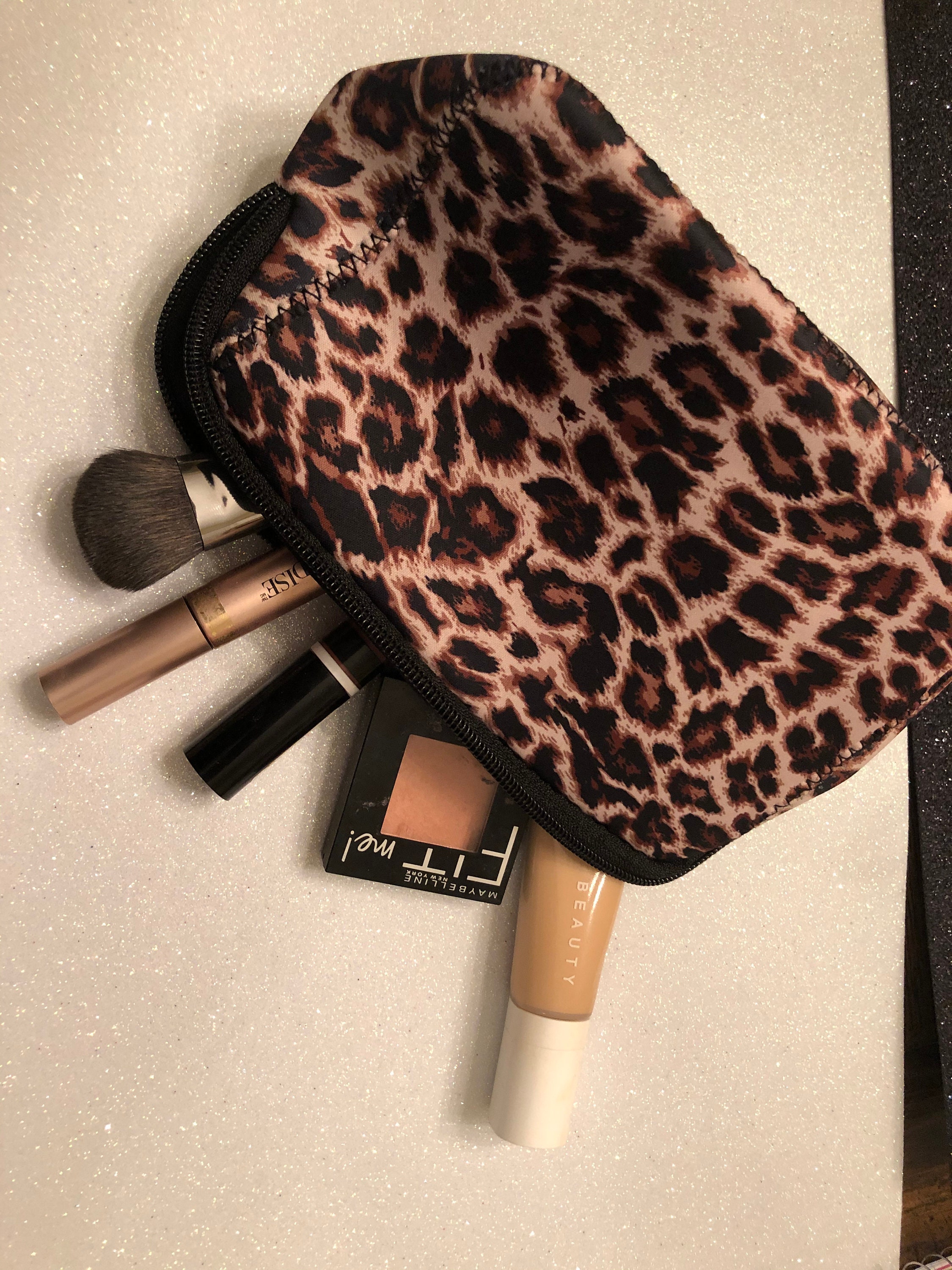 Leopard Makeup Bag - Etsy Leopard Makeup Bag - Etsy
