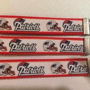 New England Patriots Wristlet Keychain