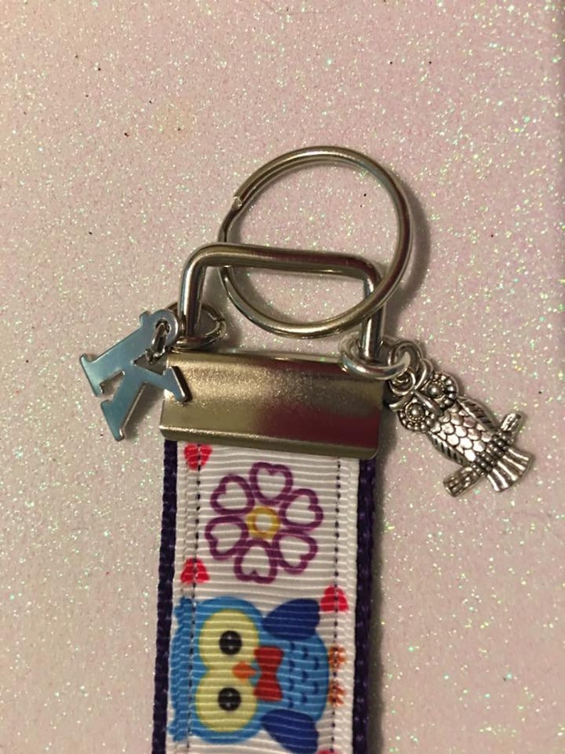 FOB Keychain Wristlet Keychain Grosgrain Ribbon 2 Styles Mickey Mouse Keychain - Mickey Keychain - Disney Mickey Mouse Doony