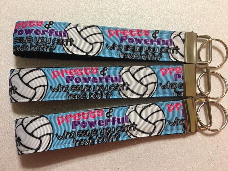 Volleyball Keychain Volleyball Player 6 Styles Free Etsy