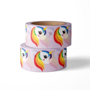 Einhorn Washi tape ist ein Scrapbook Papierband für Einhorn Liebhaber, Einhorn Basteln, Einhorn Geschenkverpackung und vieles mehr