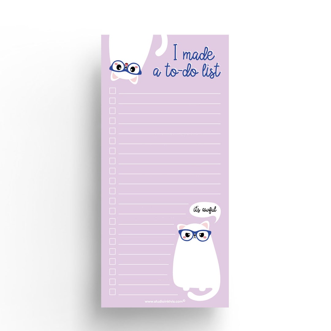 To Do Block 10×21 Cm Grumpy Cat Desk Planner to Do List Looks Great ...