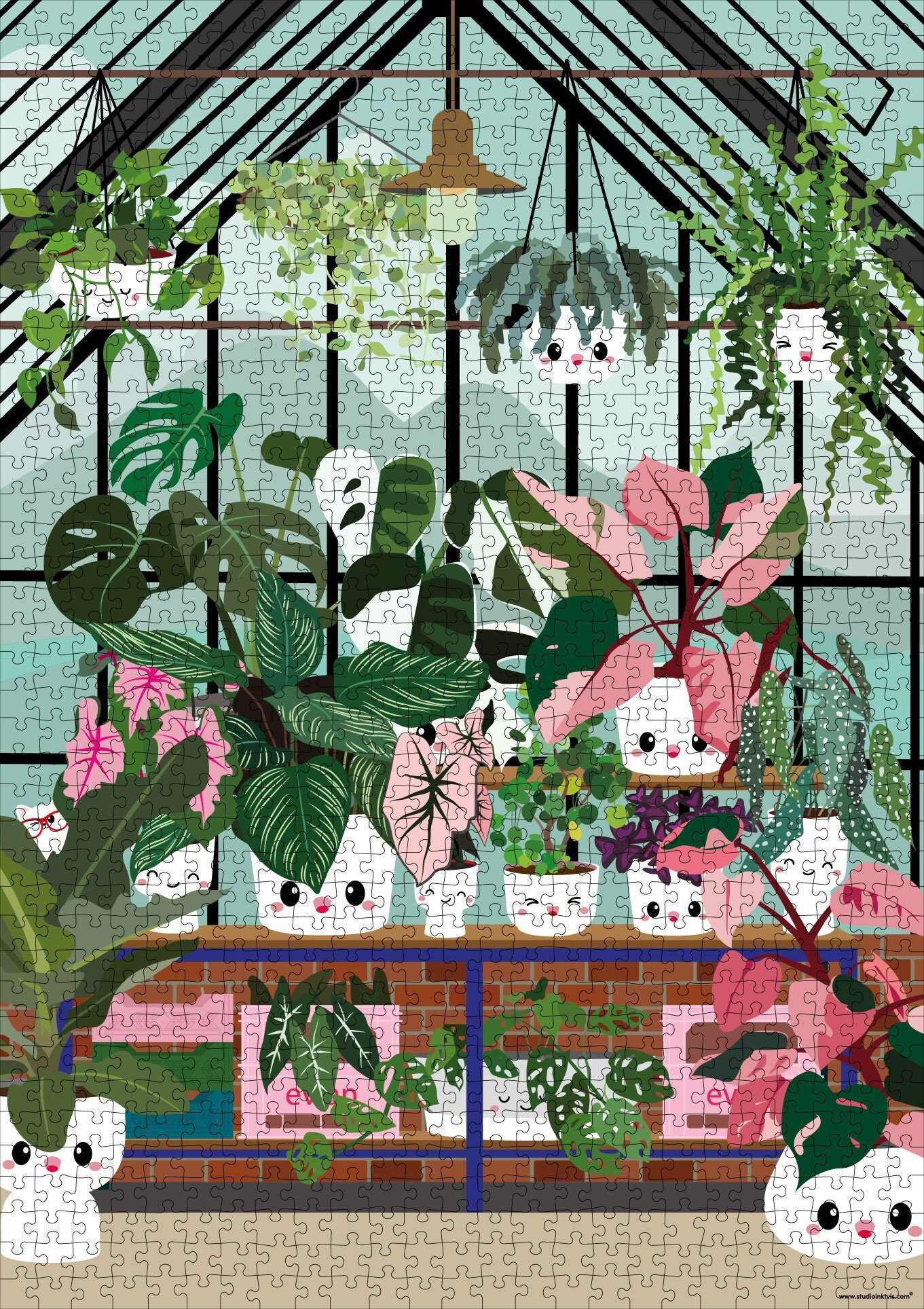 Flowers and Birds Puzzle 1000 Pièces Adultes Landscape Puzzle 1000 Pieces  Enfant Idée Cadeau