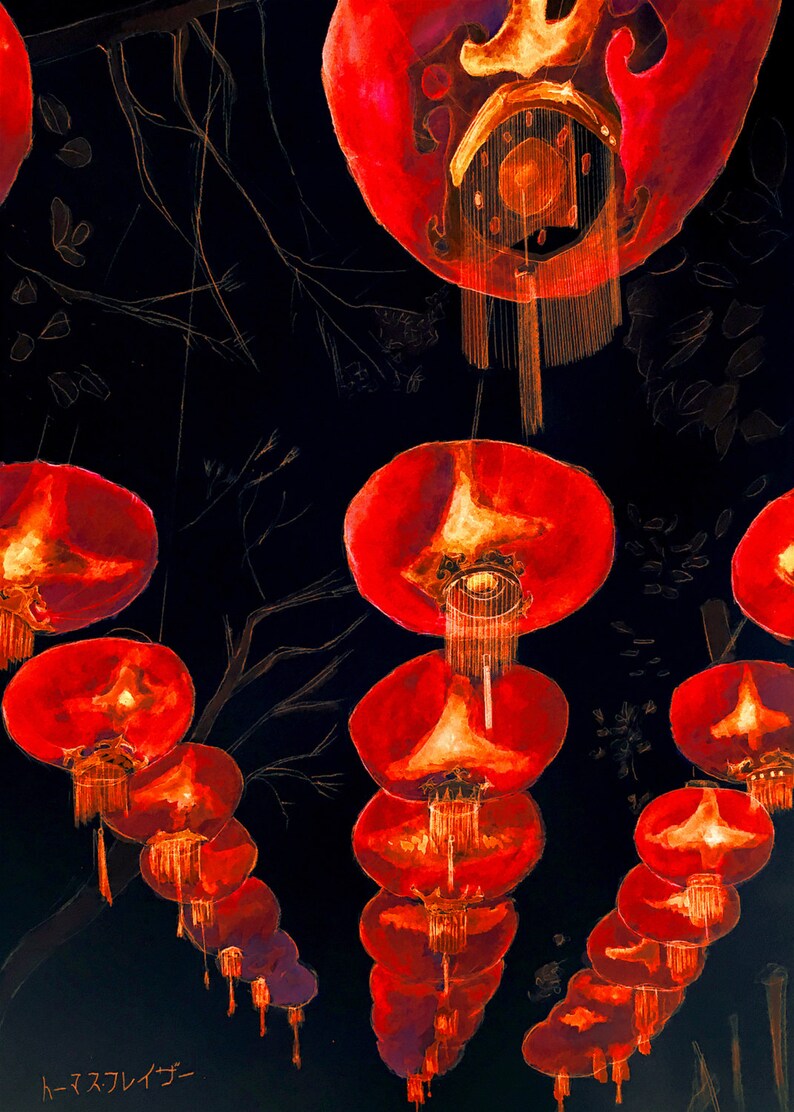 Ryukyu Lantern Festival Yomitan Okinawa Etsy