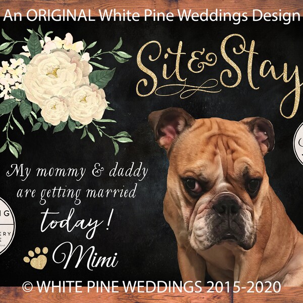 Pet Wedding Sign - Etsy