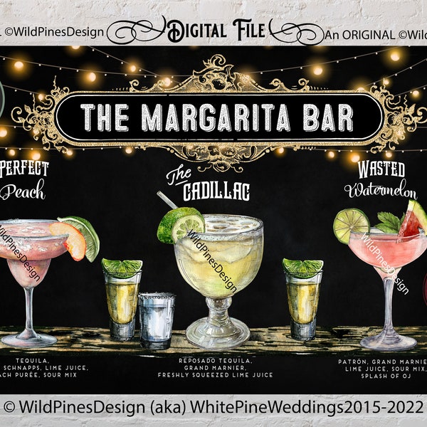 Margarita Sign - Etsy