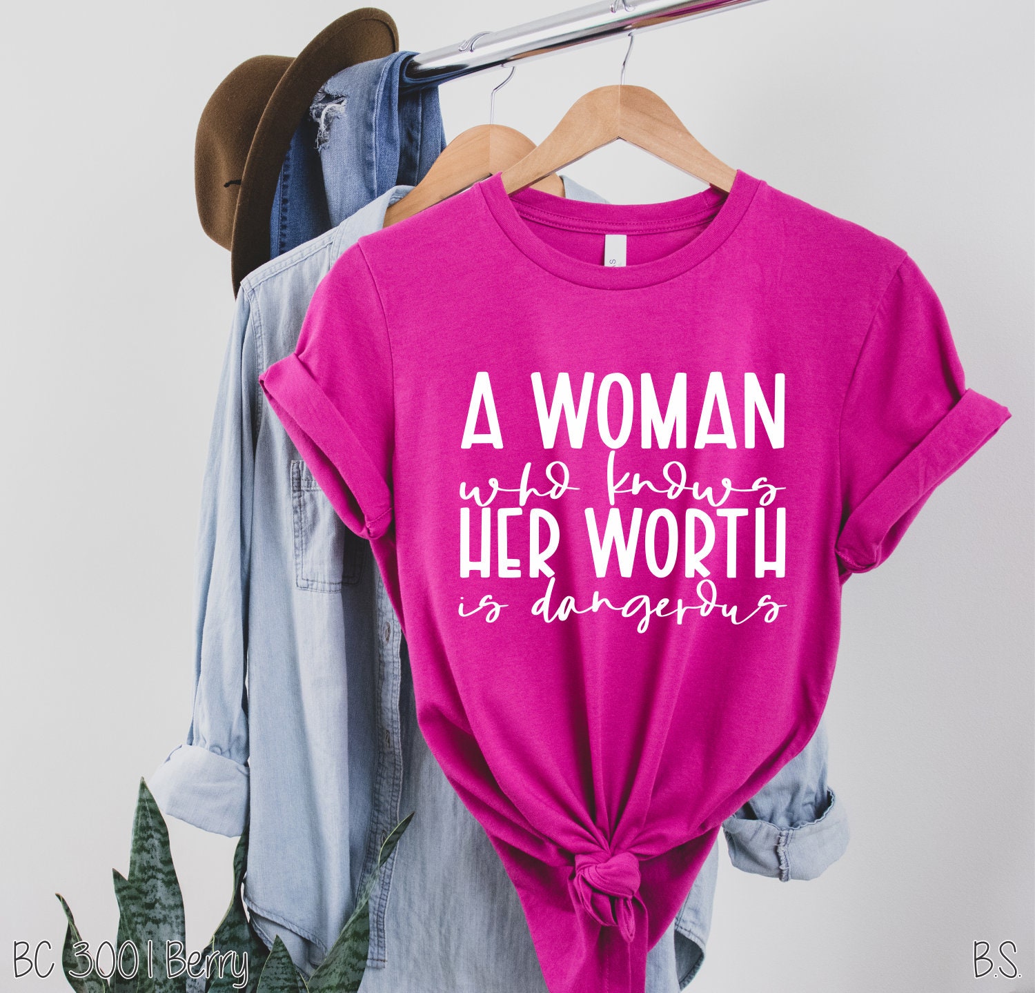 A Woman Who Knows Her Worth is dangerous. Boss Babe. Girl | Etsy