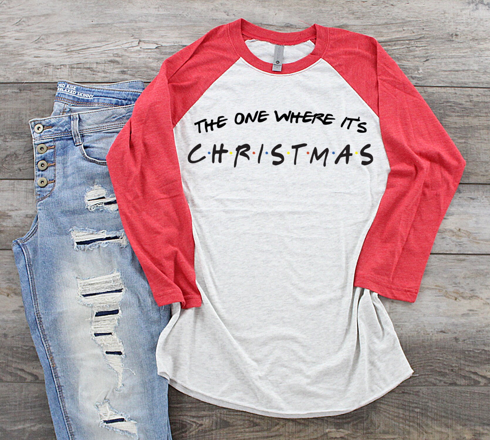Christmas Shirt . FRIENDS. Christmas | Etsy