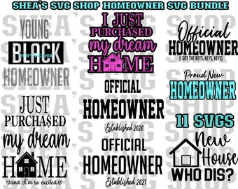 New Home Svg Etsy