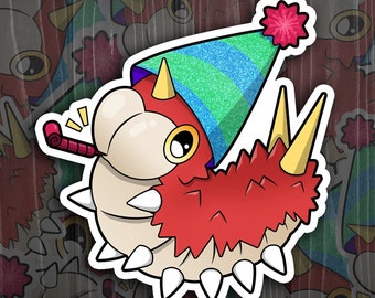 Party Hat Wurmple - Fan Art