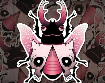Devil Skull Stag Beetle - Original Design