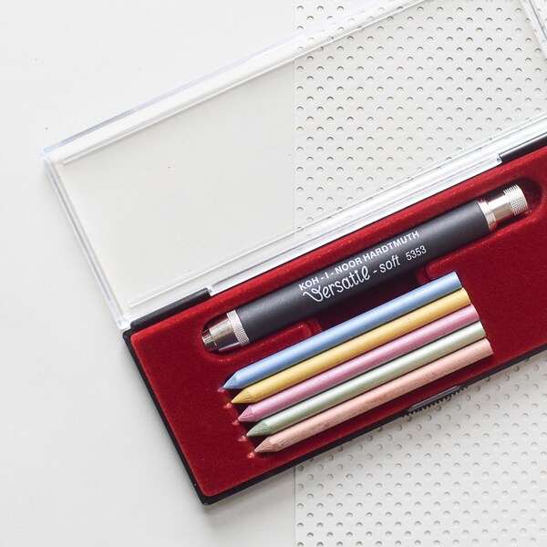 Geschenk-Set Metalldruckbleistift Fallbleistift Metallic