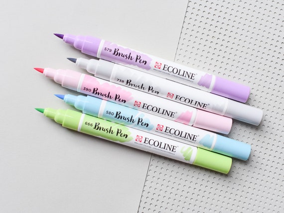 watercolor pens