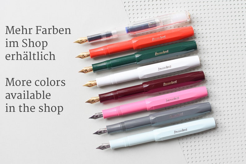 Kaweco Ink Pen Kaweco Sport Kaweco Sport Pen Kaweco Kaweco Sport Skyline Fountain Pen Gray Kaweco Sport