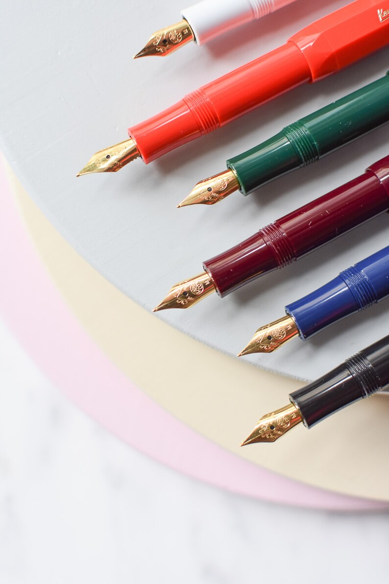 Kaweco Sport Classic Fountain Pen Kaweco Ink Pen Gold Nib Etsy