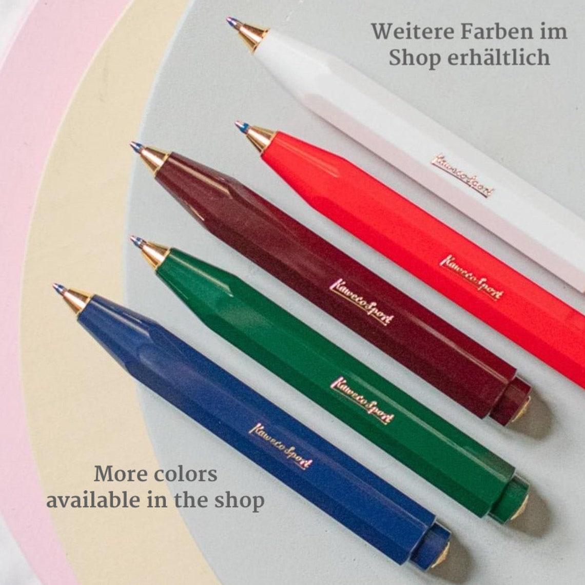 Kaweco Ballpoint Pen Kaweco Ball Pen Navy Blue Kaweco Pen Etsy