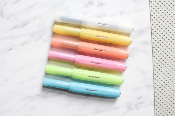 Moyenne Kaweco Sport FROSTED Stylo Plume Light Blueberry M