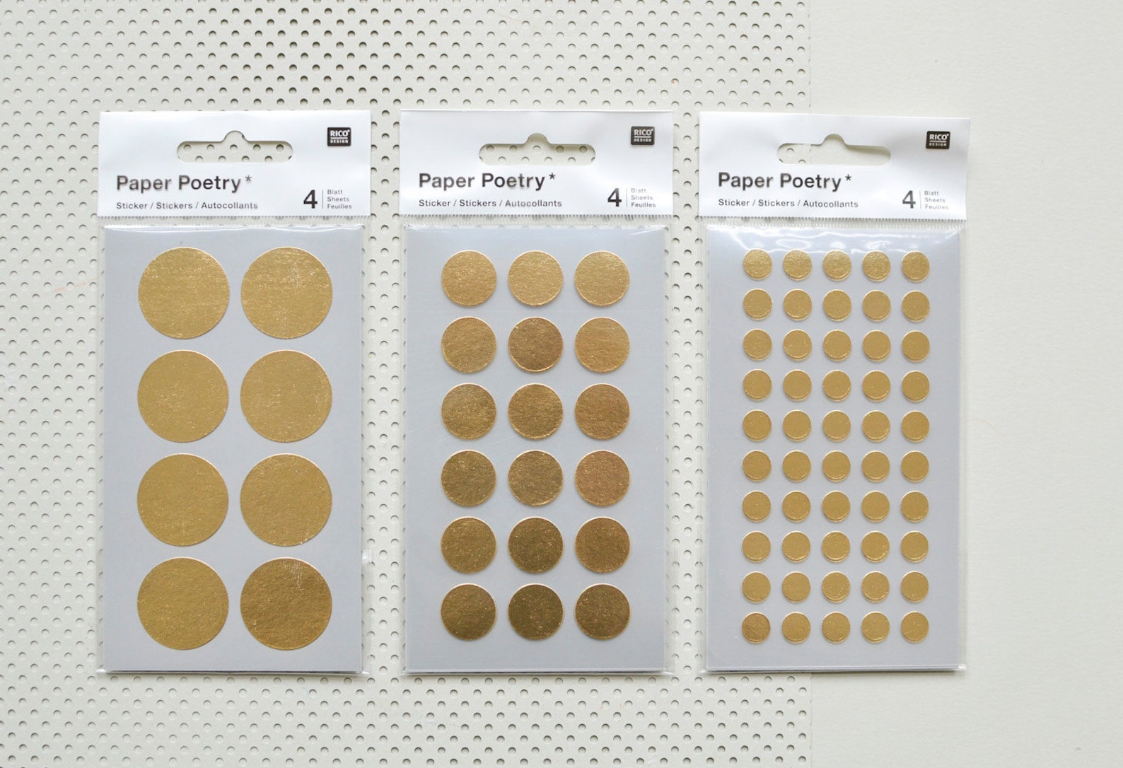 Gold circle stickers gold round stickers Gold dots gold Etsy