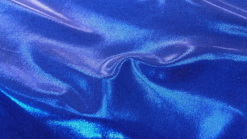 MULTIPLE COLORS 4 Way Stretch Nylon Spandex w/Foggy Foil sold by yard 60 Wide image 3