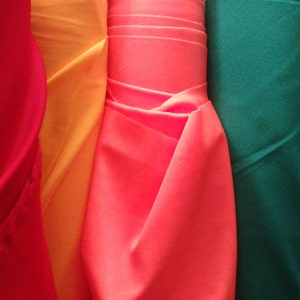 Shiny tricot nylon spandex fabric sold by yard 60” wide. Multiple colors available!!