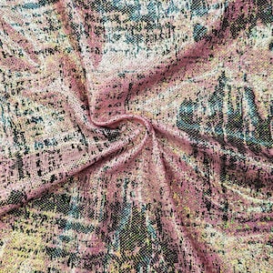 Iridescent Spandex MULTIPLE COLORS AVAILABLE Pink, Blue, Green, Purple, Fucshia, Yellow and Black by the Yard