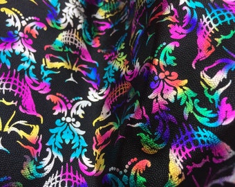 NEW Cabana Party Design on Nylon Spandex, 60" inch, sold by the yard