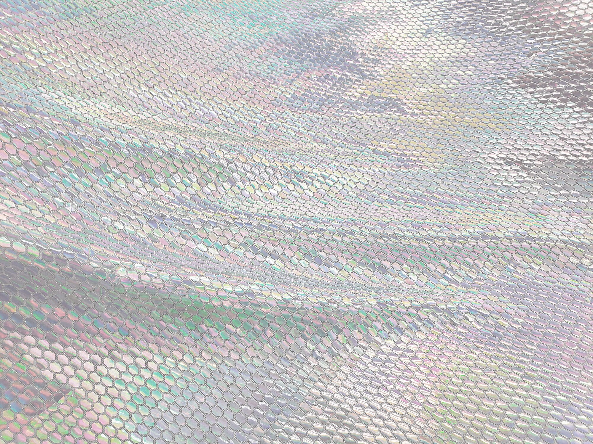 8mm Iridescent White Sequins - 200 Piece Cupped Sequins For Crafts & Costumes