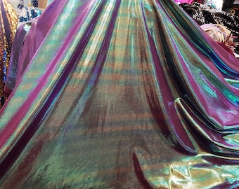 Striped Tie Dye 4 Way Stretch Spandex Mystique