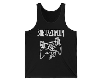 Shred-Zeppelin Unisex Jersey Tank