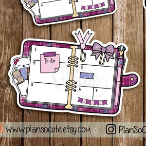 Digital Die cuts, Planner rings, Cleo, Personal use only.