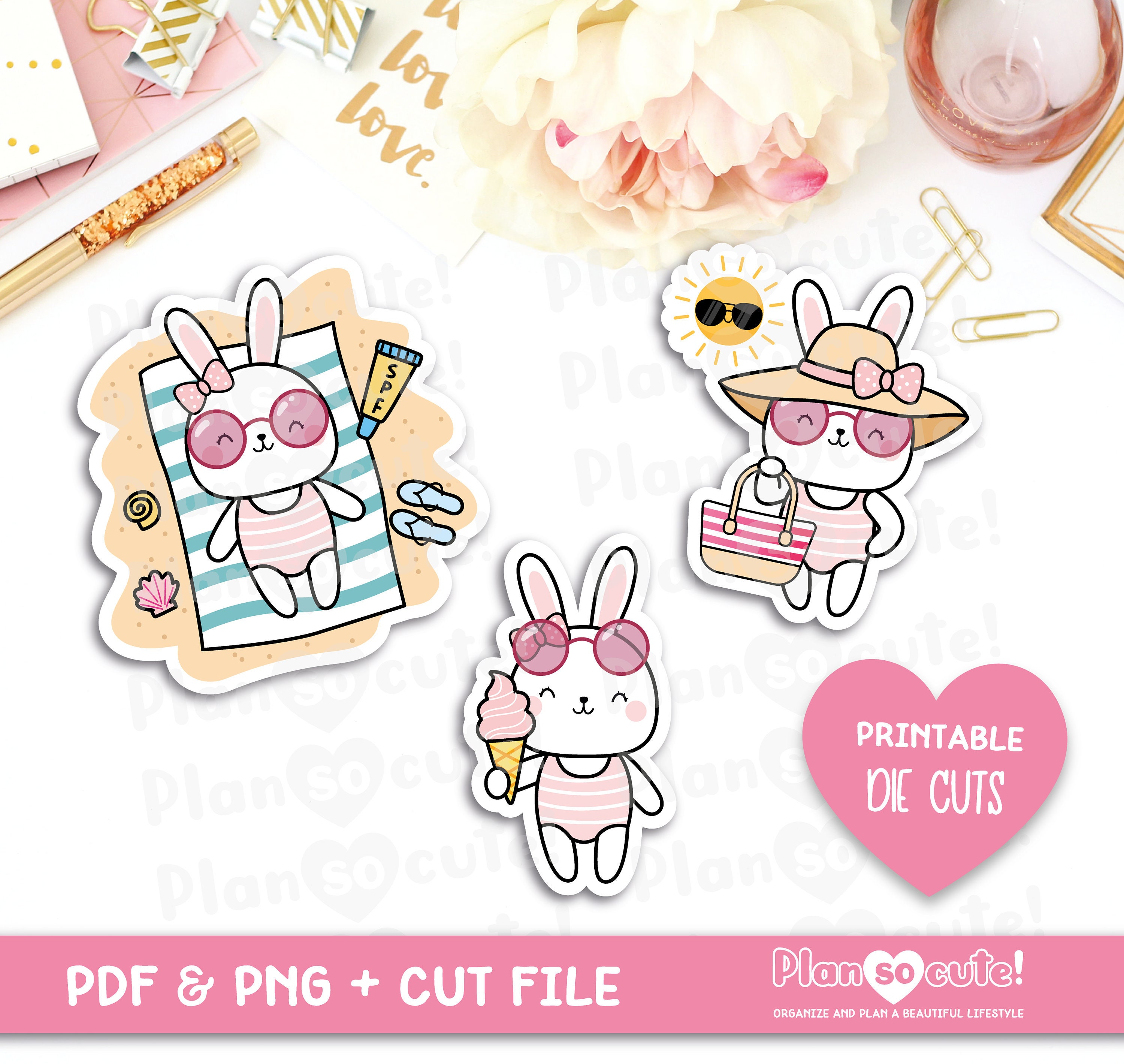 Papercraft Bullet Journal Stickers Erin Condren Stickers Hello Conny