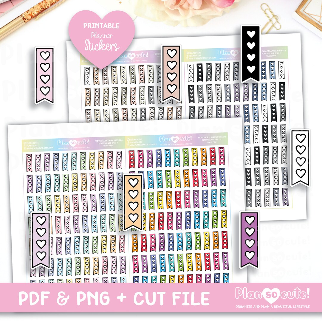 Doodle Checklist Hobonichi, Printable Planner Stickers, Bullet Journal ...