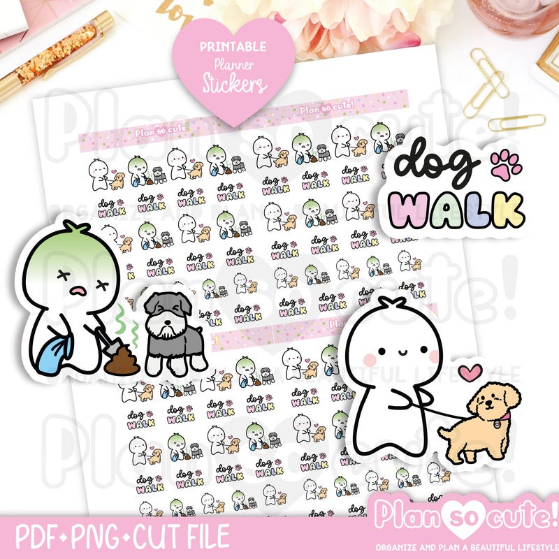 Stickers de perros - Etsy México