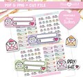 Pay Bill, Printable Planner Stickers, Finance Stickers, Bill Track Stickers, Payment Stickers, Bill Due stickers