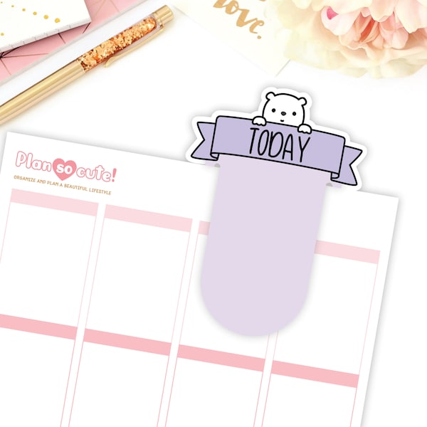 Printable Planner Bookmark