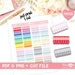 Cute Corgi, Corgi Puppy, Printable Planner Stickers, Doodle Stickers ...