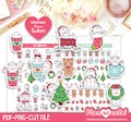 Christmas Bear, Printable Stickers, Bear Stickers product logo
