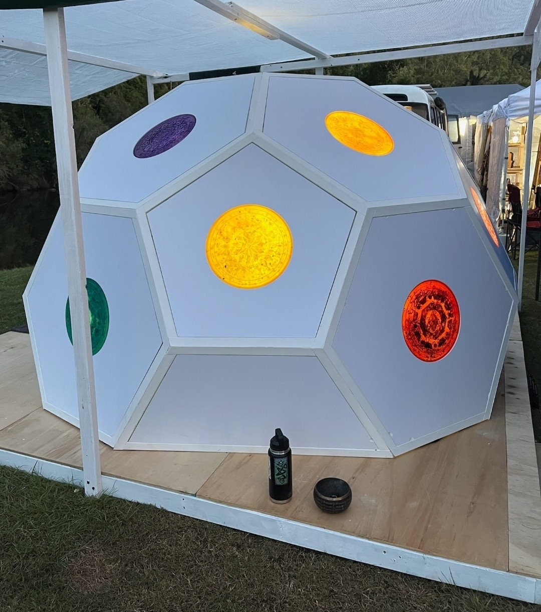 Soularis Geodesic Light Dome - Etsy