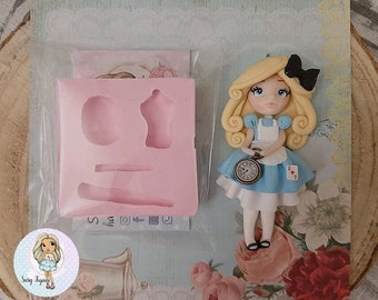 Doll 8 cm, dolls, molds, mold