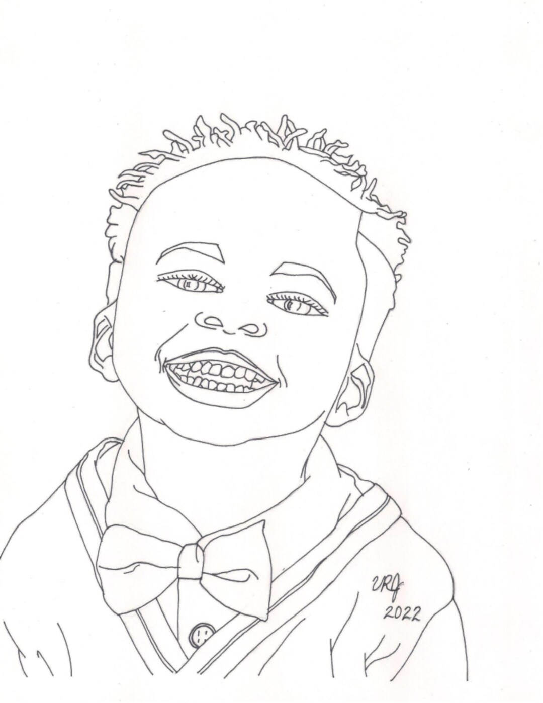 Black Boy Printable - Etsy