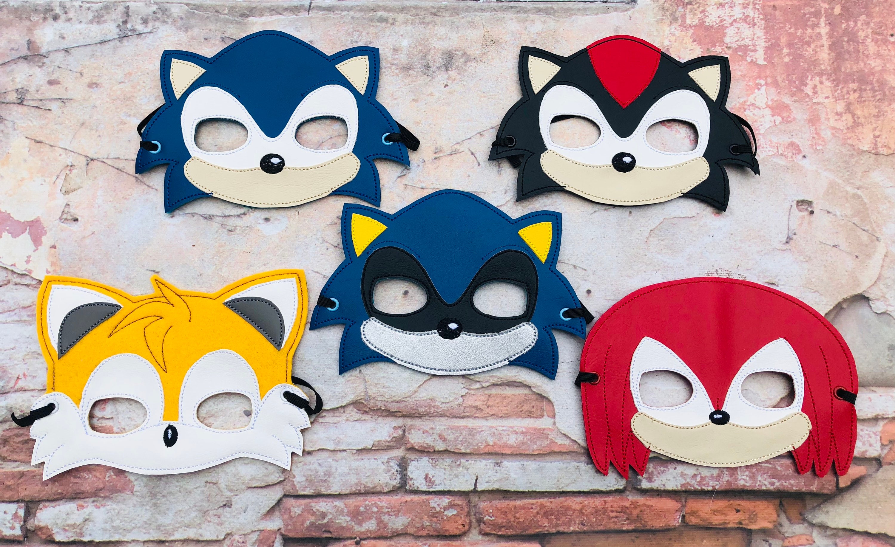 Máscara Sonic Shadow Infantil