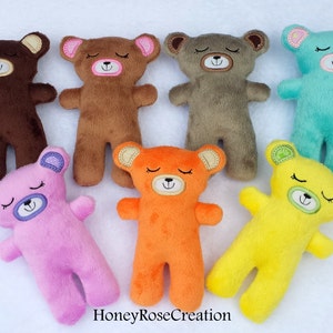 Personalized Teddy Bear toy. Stuffed bear toy. Baby shower gift.Birthday gift